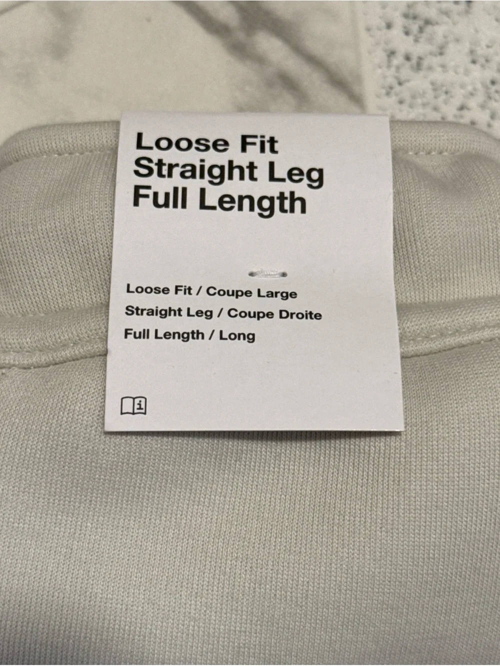 New Nike Tech Fleece Loose-Fit Open Hem Pants Light Bone Mens Size XL HV6541-072
